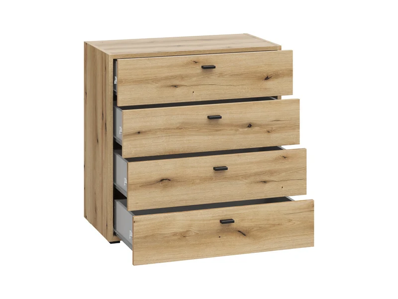 System 64 4-Drawer Chest – Coast Evoke Oak