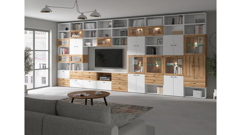 System 64 4-Drawer Chest – Coast Evoke Oak