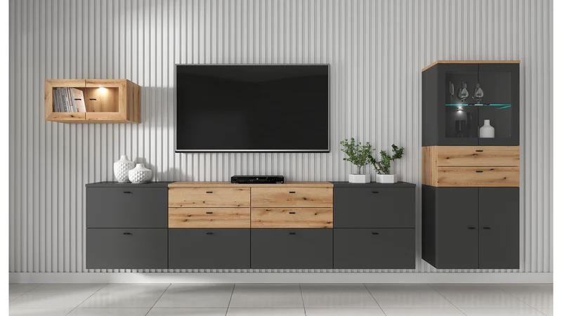 System 64 Display Cabinet with 2 Doors