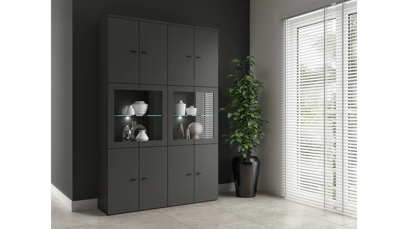 System 64 Display Cabinet with 2 Doors