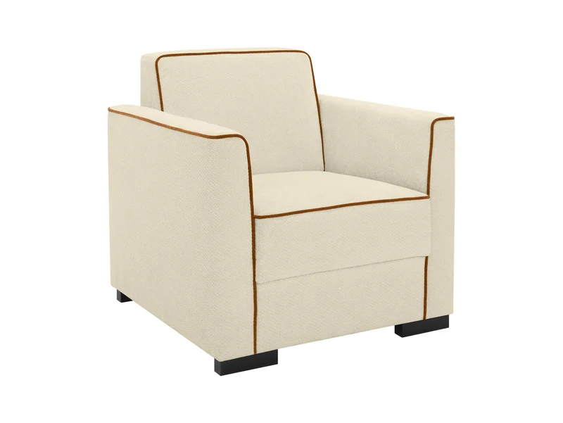 Madame ES Armchair – Two-Tone Upholstery | Caprio & Ele Fabric Combination