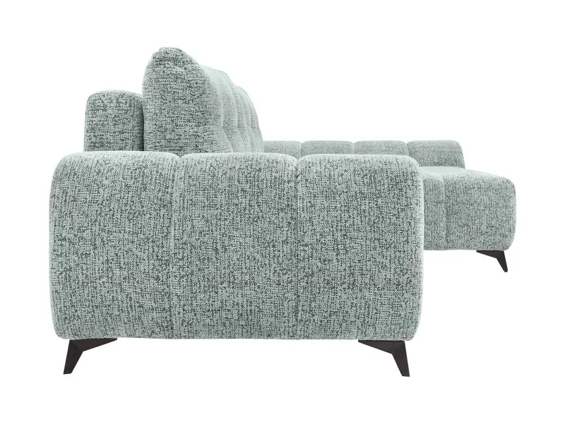 Nalia Pull-Out Corner Sofa Bed 295x169 cm with Storage – Grey Bella 35