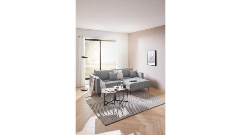 Ponty Corner Sofa Bed with Storage 226x155 cm – Soro 90
