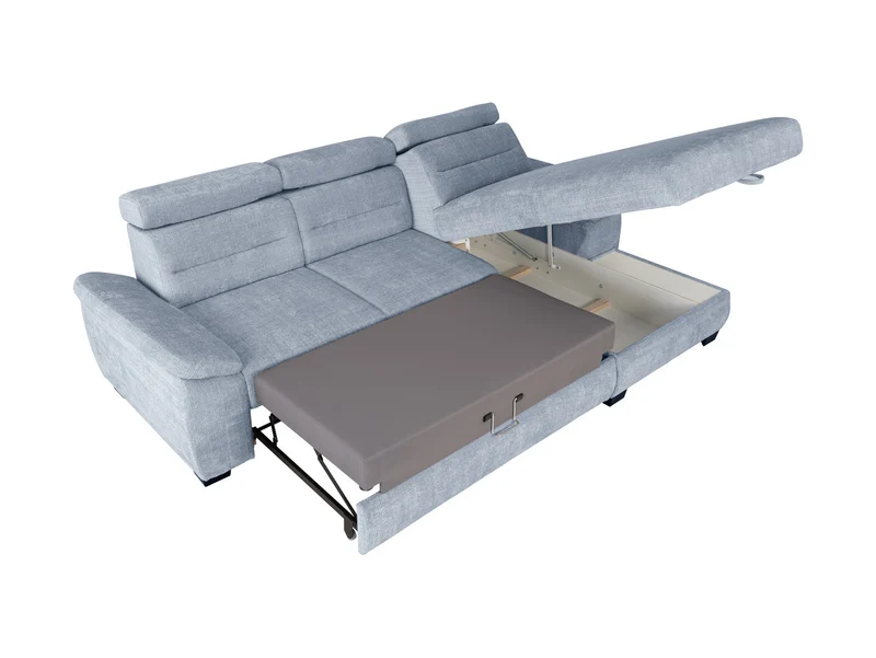Aguda Corner Sofa Bed with Storage 269x175 cm – Cremona 70