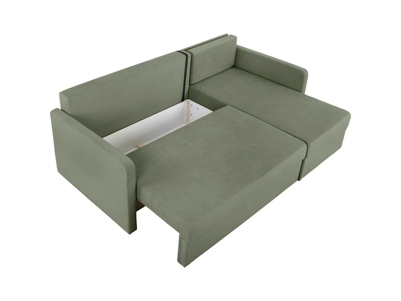 Imros Lux Corner Sofa Bed 218 cm – Pretty 13, DL Auto, Storage & Bonnell Springs