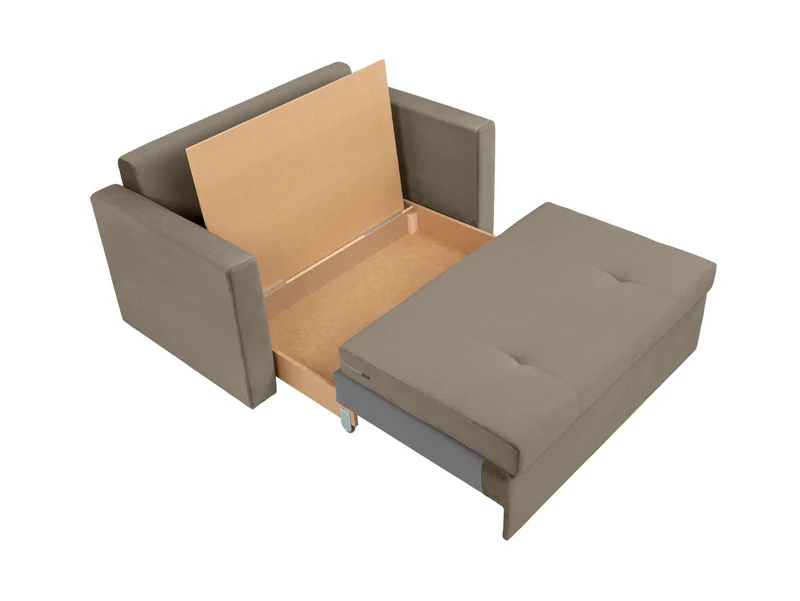 Bunio III 2FBK Sofa Bed 147 cm – Paros 3, Pocket-Fill Cushions, Storage & Bonnell Springs