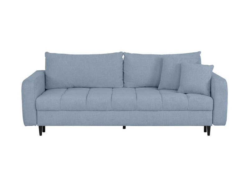 Sorella 3-Seater Sofa Bed with Storage – Pearl Chenille | DL Mechanism | 151×195 cm Sleeping Surface