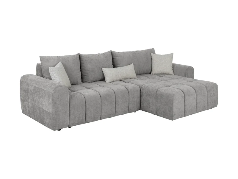 Chill Me Corner Sofa Bed with Storage – DL Mechanism | 135×242 cm Sleeping Surface | Finn Fabric