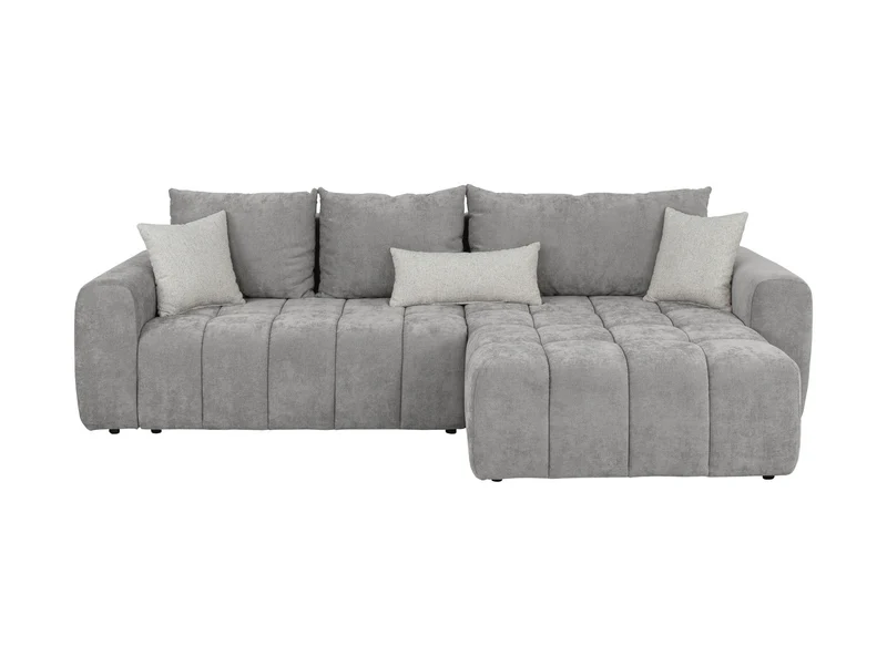 Chill Me Corner Sofa Bed with Storage – DL Mechanism | 135×242 cm Sleeping Surface | Finn Fabric