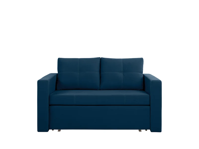 Bunio III 2-Seater Sofa Bed with Storage – Grey Manila Fabric