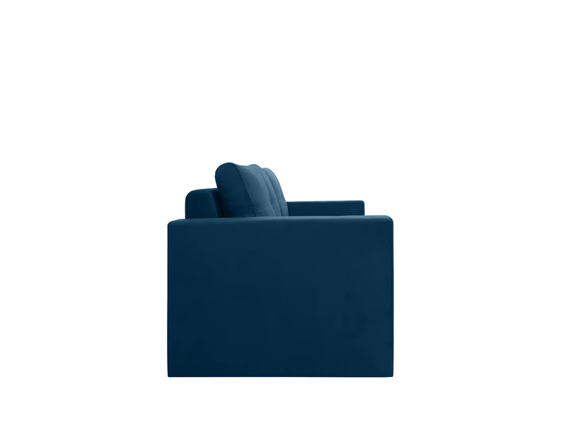 Bunio III 2-Seater Sofa Bed with Storage – Grey Manila Fabric