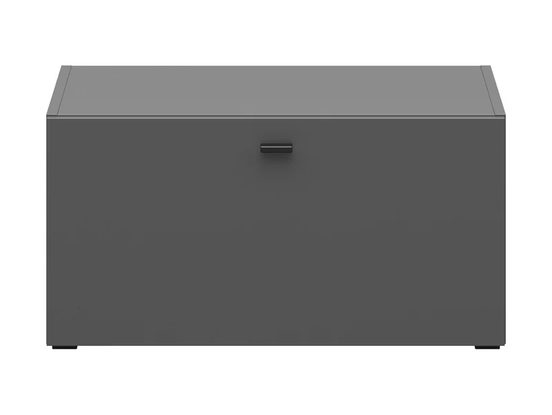 System 64 Single-Door Cabinet 64 cm – Graphite, Wall or Floor Mount