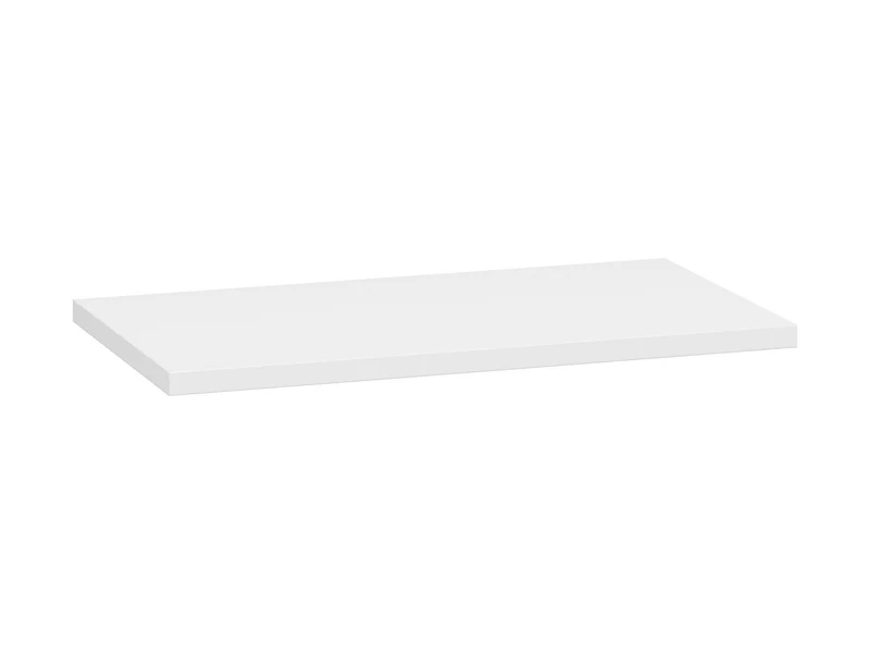 System 64 Worktop 128 cm – White, 2 cm Laminated Board