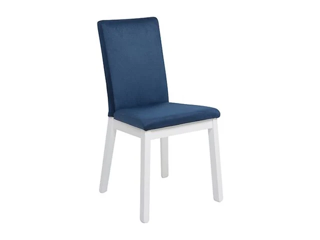 Holten 2 Upholstered Dining Chair – Warm White / Solar 79 Blue