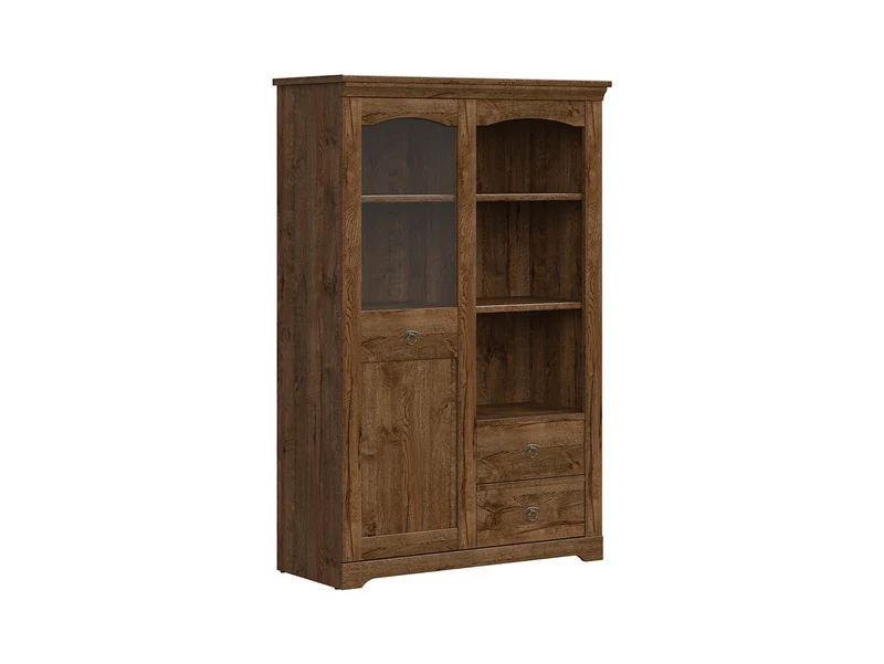 Patras Display Cabinet 103 cm – April Oak