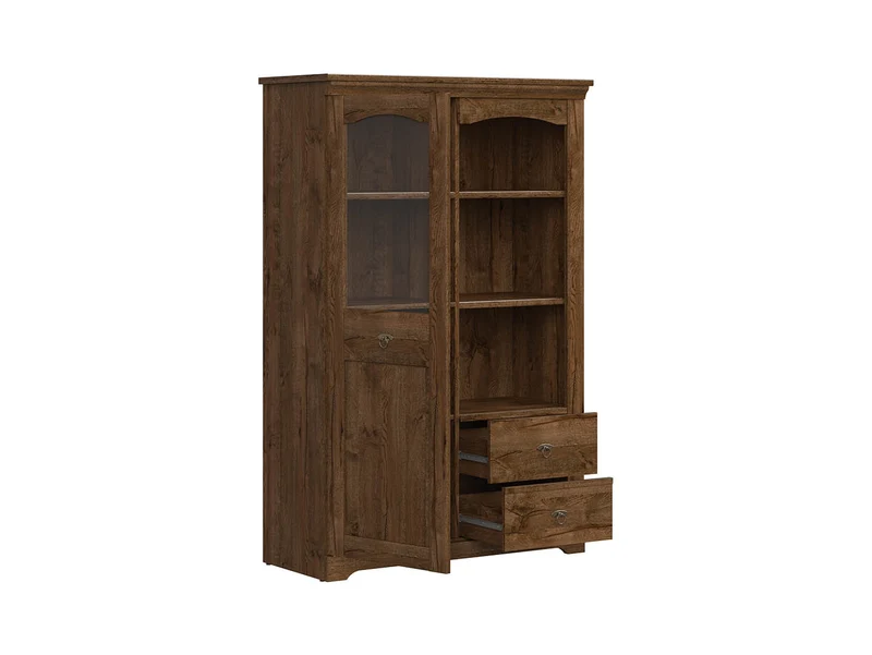 Patras Display Cabinet 103 cm – April Oak