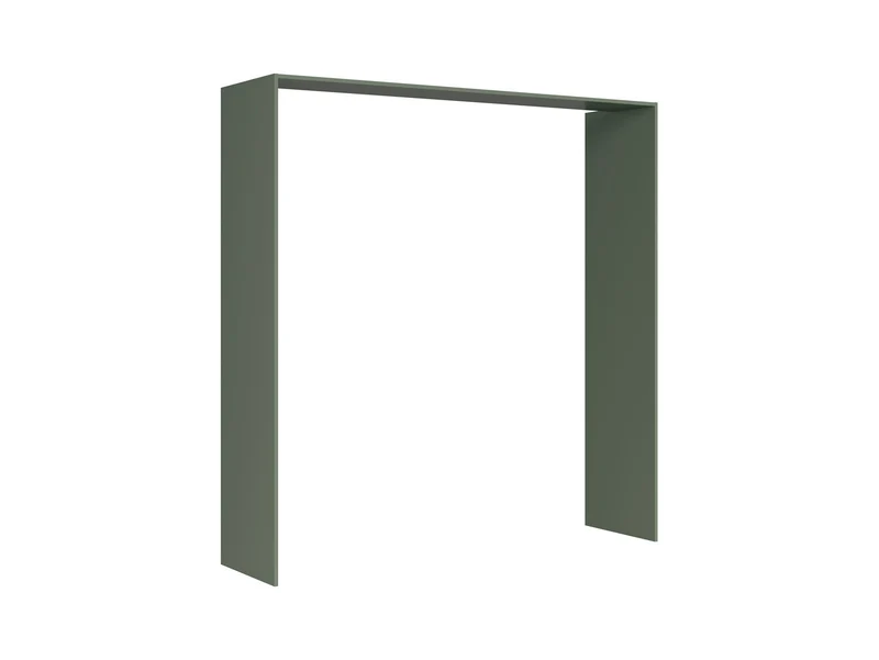Milino Small Kitchen Surround Panels 210 cm – Smoke Green, PVC Edge