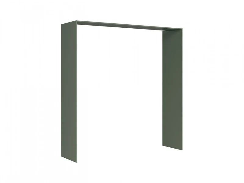Milino Small Kitchen Surround Panels 210 cm – Smoke Green, PVC Edge