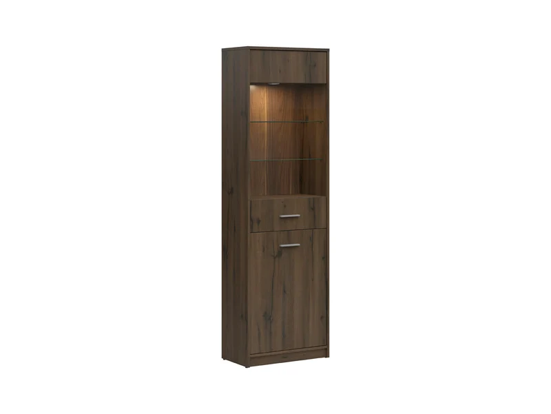 Nepo Plus Display Cabinet – Noble Oak