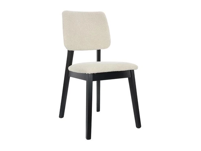 Keila Dining Chair – Black Fabric (TX058)