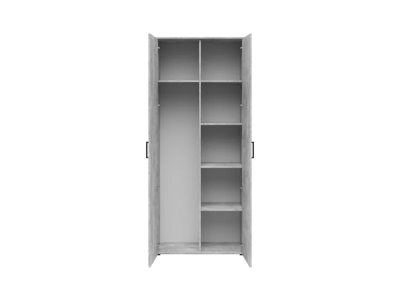 MultiDo Shelving Unit with Doors – 6-Zone Storage Cabinet