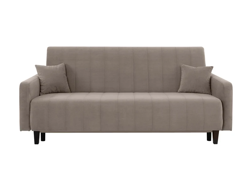 Marcia Sofa Bed with Storage – Clic-Clac | Bonnell Springs & Decorative Stitching