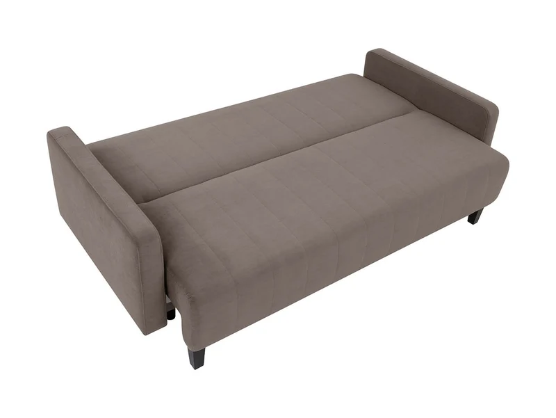 Marcia Sofa Bed with Storage – Clic-Clac | Bonnell Springs & Decorative Stitching