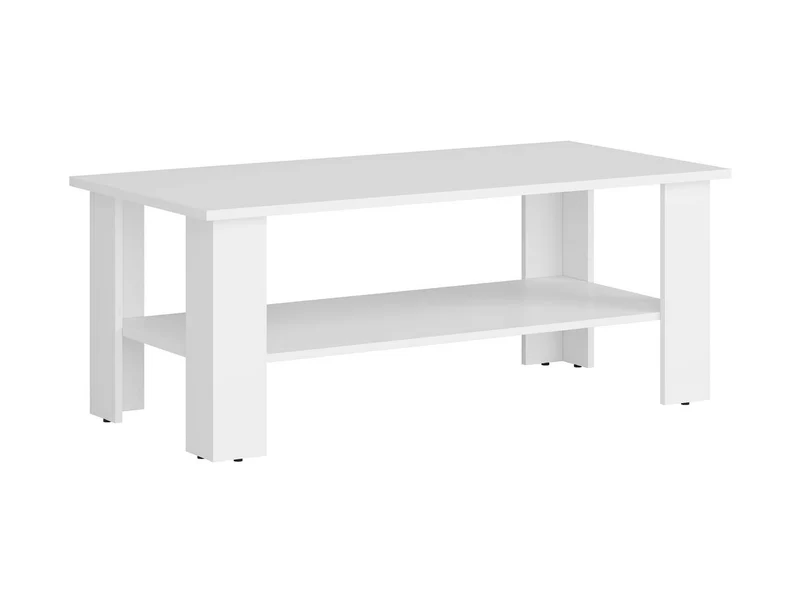 Nepo Plus Coffee Table – White, 115 cm