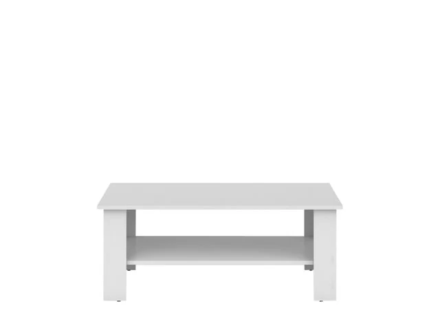 Nepo Plus Coffee Table – White, 115 cm
