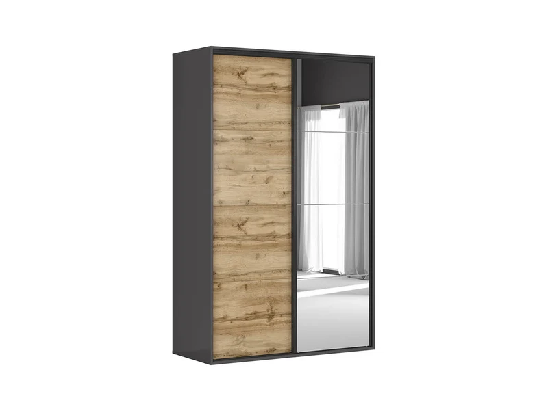 Flex — Sliding Door Wardrobe 150 cm with Mirror