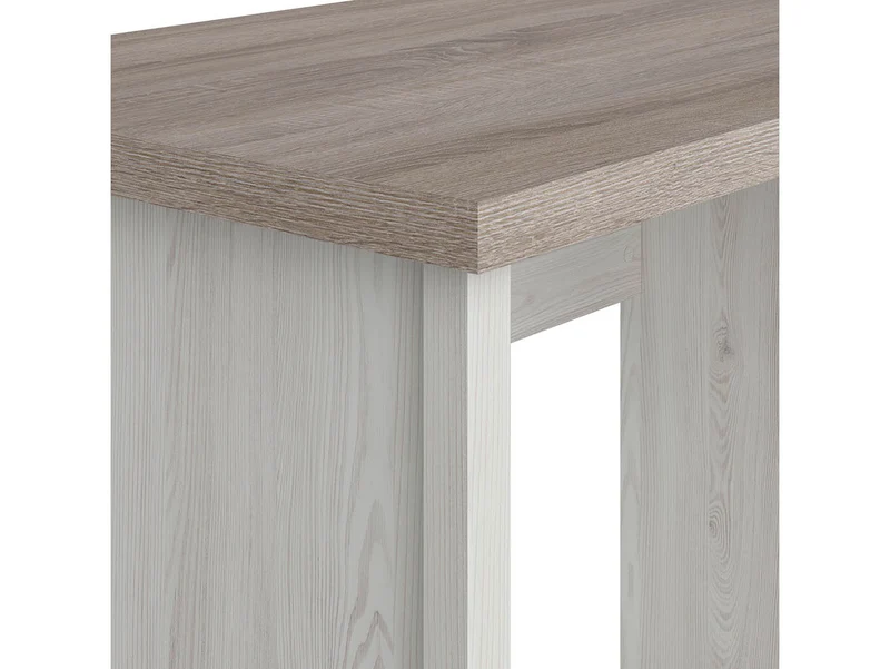 Luca Juzi Desk 100 cm – Sibiu Larch & Dark Sonoma Oak, Provençal Style