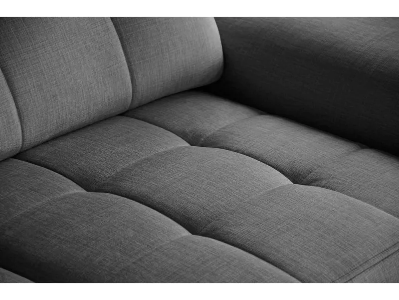Ariado Right-Hand Corner Sofa Bed — Dolphin Mechanism, 140x200cm Sleeping Surface, Velvet Upholstery & Bedding Storage, Voss 15