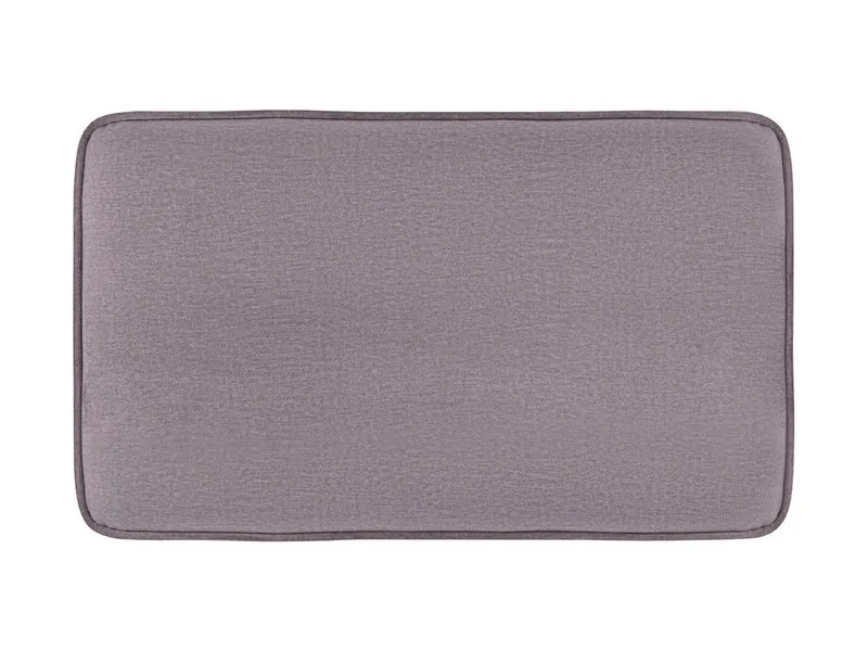 Milo Rectangular Ottoman 61 cm – Monoli 62, Foam Seat, Decorative Piping, Wooden Legs