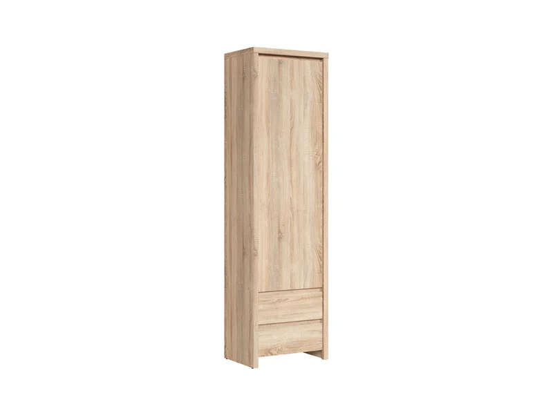 Kaspian — Tall Enclosed Bookcase with Doors