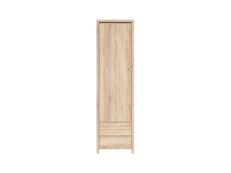 Kaspian — Tall Enclosed Bookcase with Doors