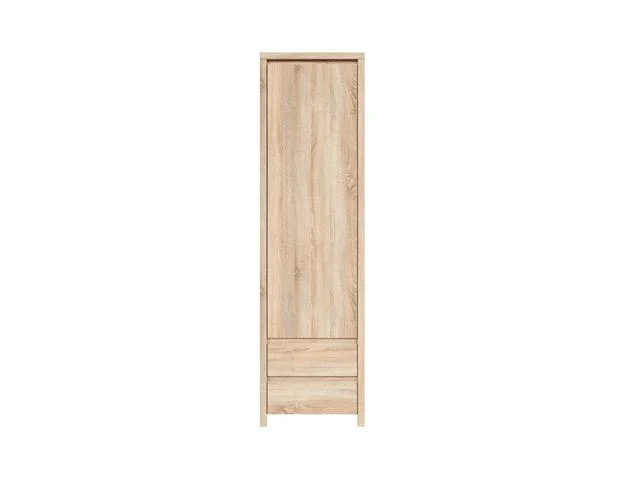 Kaspian — Tall Enclosed Bookcase with Doors
