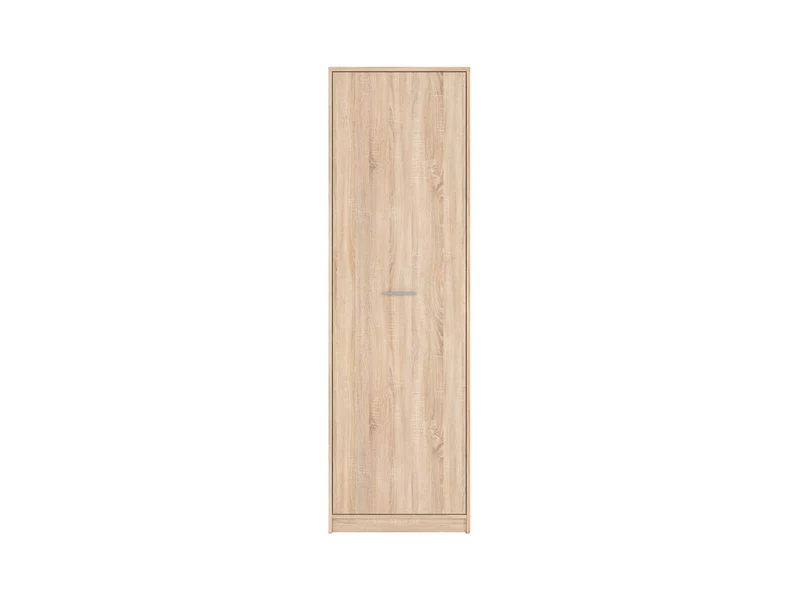 Nepo Plus Tall Closed Cabinet 60 cm – Sonoma Oak, 4 Shelves, 1 Door