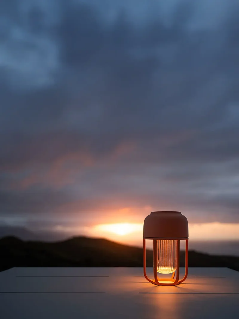 LIGHT No.1 tragbare Outdoor-Solarleuchte