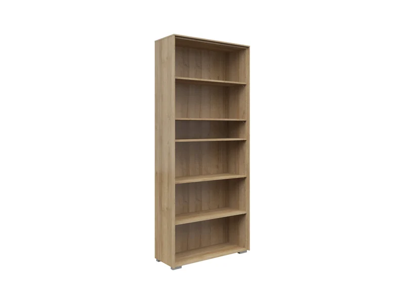 Nevada Open Bookcase – Riviera Oak, 81 cm
