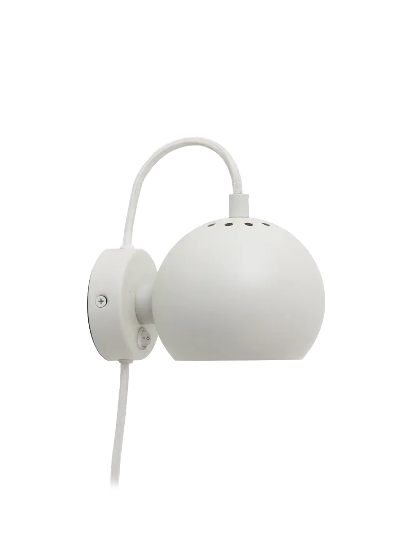 Wandleuchte Ball mit USB