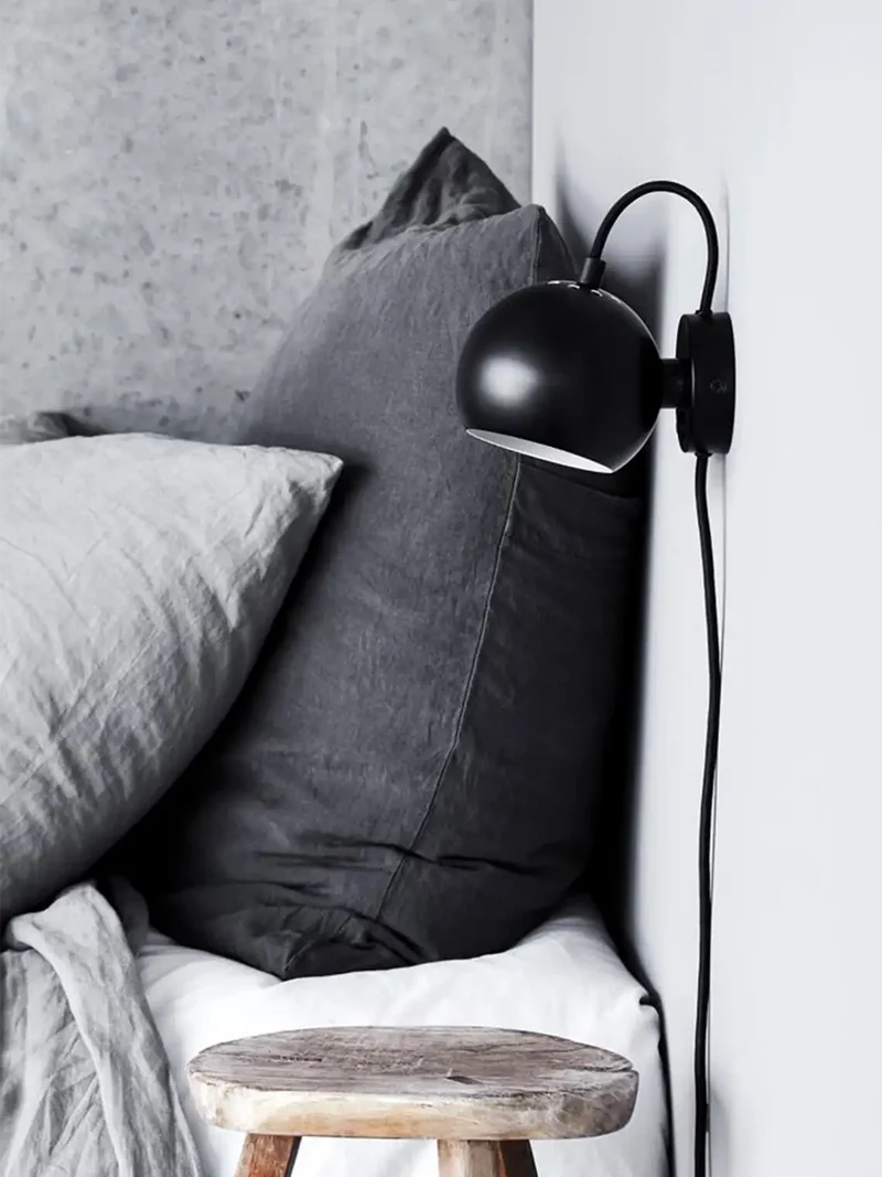 Wandleuchte Ball mit USB