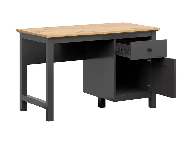 Hesen — Desk 120 cm with Drawer & Door