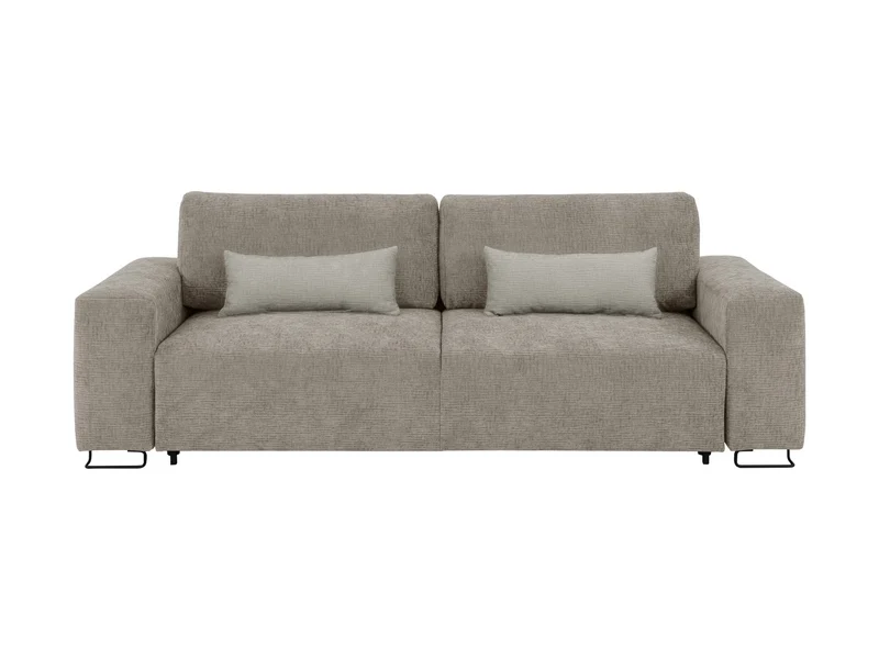 Kizo LUX 3-Seater Sofa Bed with Storage – Beige