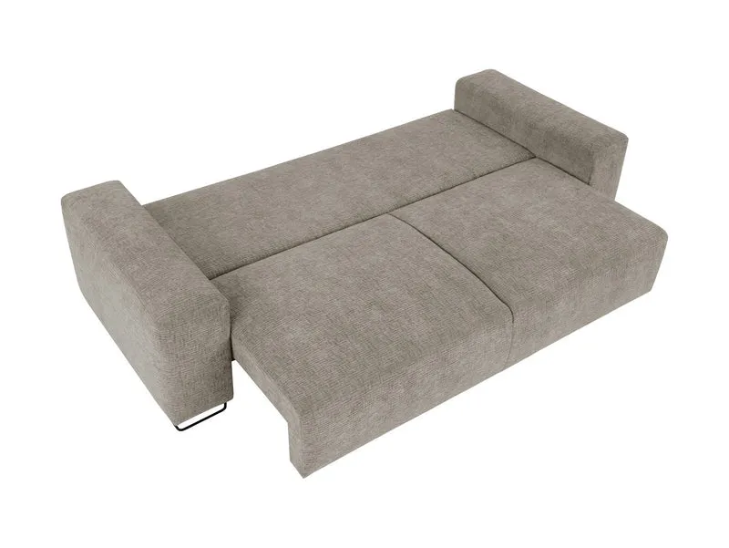 Kizo LUX 3-Seater Sofa Bed with Storage – Beige