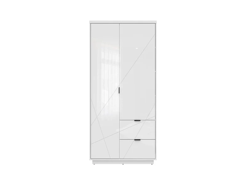 Forn Wardrobe 94 cm – White Gloss