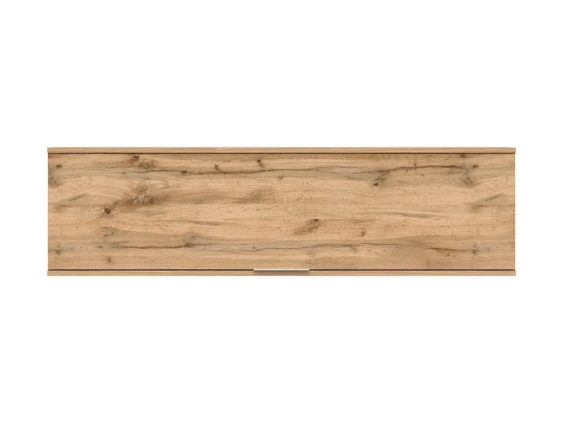 Zele Wall Cabinet 135 cm – Wotan Oak | Lift-Up Door