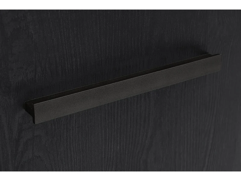 Balin Display Cabinet – Monastery Oak / Black Oak