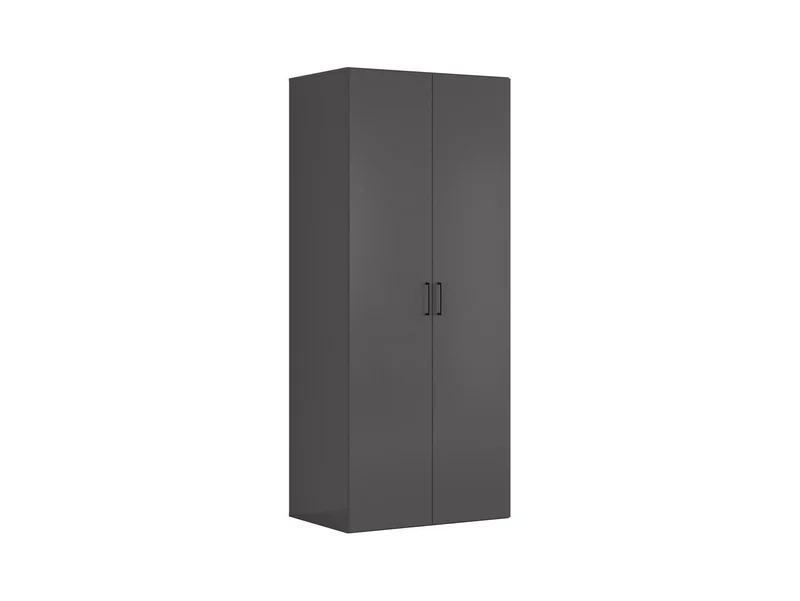 Flex Double-Door Wardrobe 100 cm – Graphite