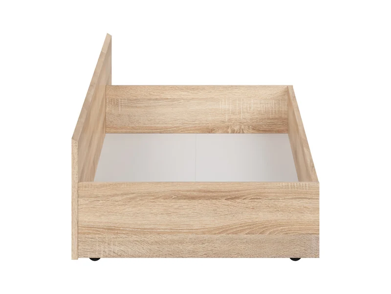 Kaspian Under-Bed Drawer for 120/T Bed – Sonoma Oak | Smooth Roller-Glide Bedding Storage