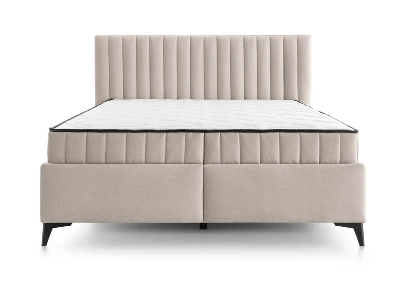Joy — Upholstered Bed 160x200 cm with Storage & Dual Mattresses